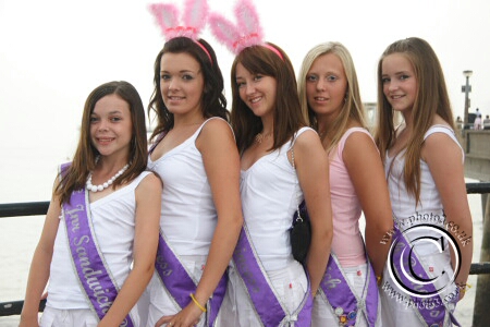 Sandwich Carnival court Princesses at Deal Carnival