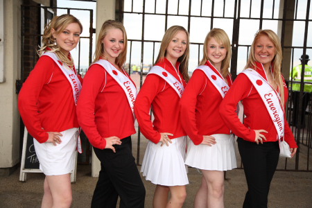 Photo of Miss EuroRegion contestants at Deal Carnival
