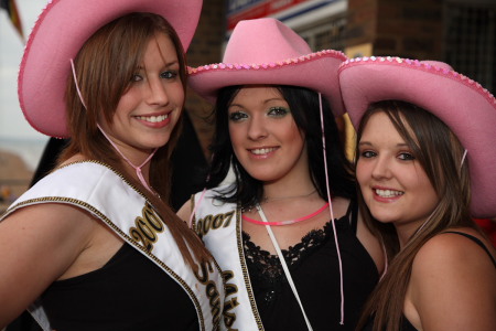 Photo of Miss EuroRegion contestants at Deal Carnival