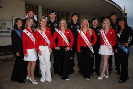 Photo of Miss EuroRegion contestants at Deal Carnival
