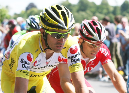 David Millar on Kent stage of Tour de France