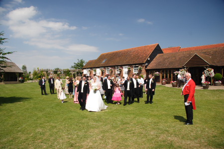 Cooling Castle Barn Wedding Venue near Medway